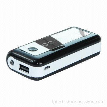 Mini Power Bank for iPhone 5/Google's Android Smartphones with 5,600mAh Capacity